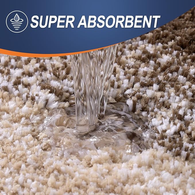 OLANLY Bathroom Runner Rugs Mat 59x20, Extra Soft Absorbent Microfiber Bath Rugs - Image 4