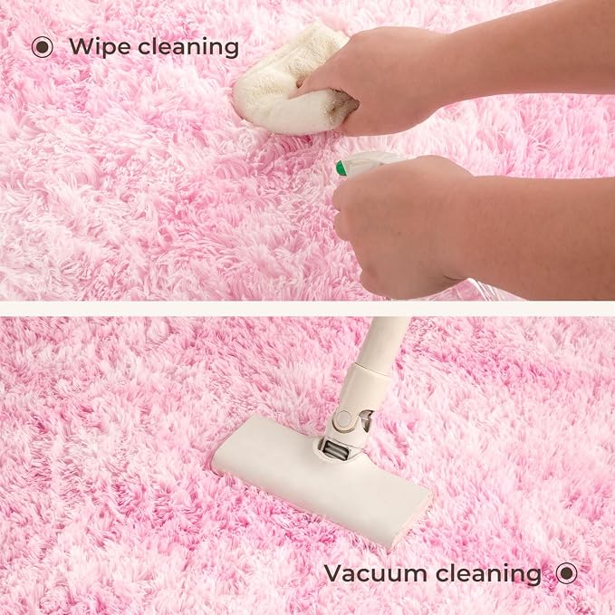 Litanika 4x6 Fluffy Shag Faux Fur Area Rug - Image 7