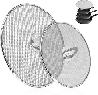 2-Pack Splatter Screens for Frying Pan by Zhulerzil