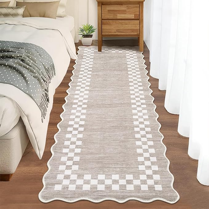 Rug Runners for Hallways 2x8 Washable Kitchen Runner Rug Non Slip Low Pile - Image 3