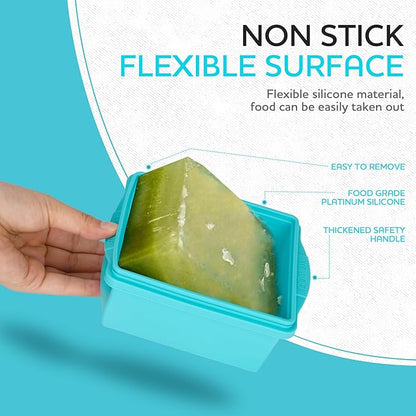 Xomoo 2 Cup Silicone Freezer Trays - Image 4