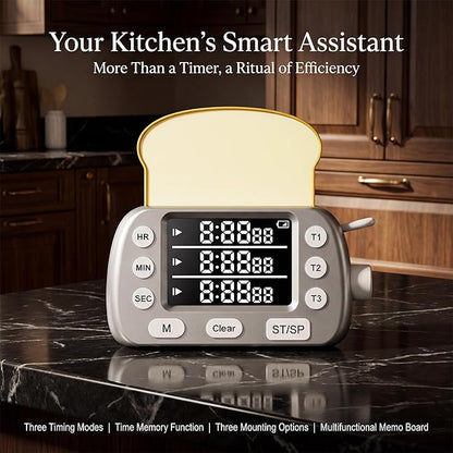 Digital Kitchen Timer for Cooking - Image 2