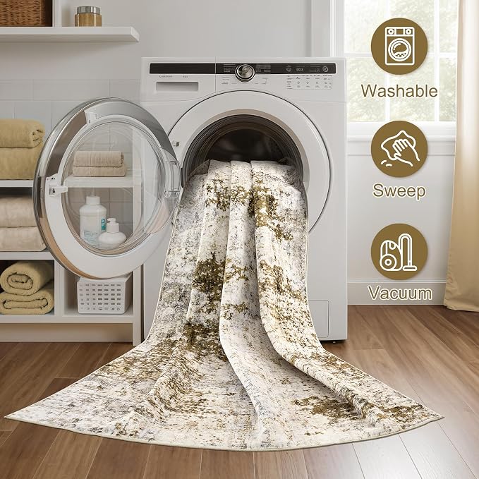 8ft Round Area Rug Living Room Rugs - Image 7