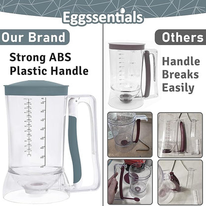 Eggssentials Pancake Dispenser – Easy Control Cake Mix Dispenser - Image 4