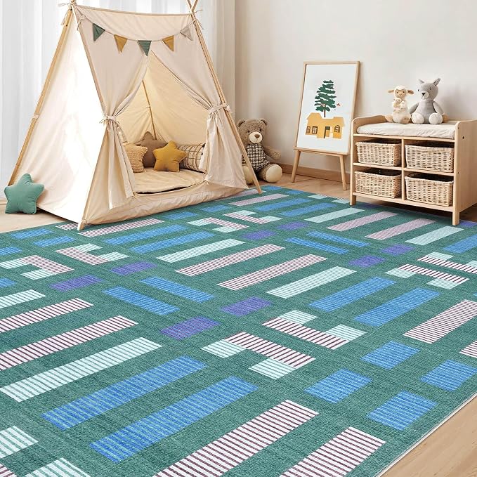 cotiled 6x9 Area Rugs Living Room Rug: Washable Boho Rugs - Image 7
