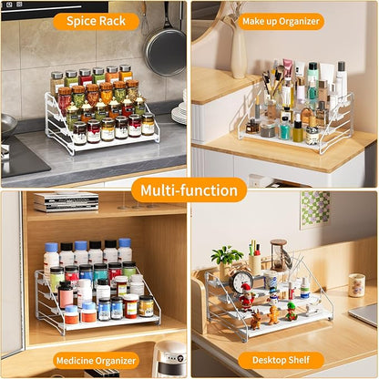 RCHYFEED Spice Rack Organizer for Cabinet, 4 Tier Spice Organization for - Image 7
