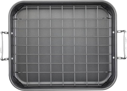 Rachael Ray Bakeware Nonstick Roaster/Roasting Pan - Image 11