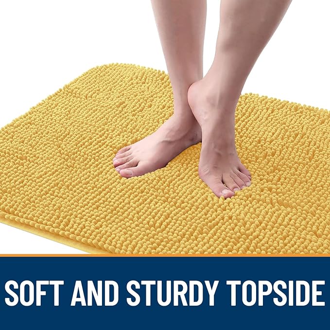 OLANLY Dog Door Mat for Muddy Paws 70x35, Absorbs Moisture and Dirt, Absorbent - Image 4