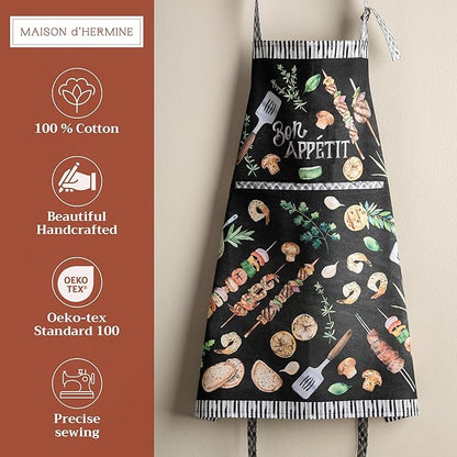 Maison d' Hermine 100% Cotton Apron - Image 2
