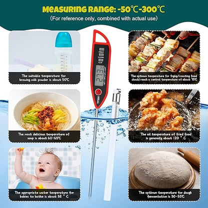 Copkim 6 Set Waterproof Food Thermometer - Image 5