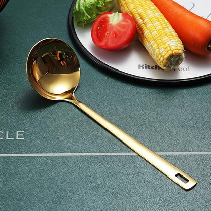 Gold Ladle, Berglander Stainless Steel Kitchen Ladle - Image 2