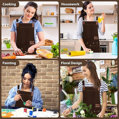 Apron for Men Women, Chef Apron - Image 7