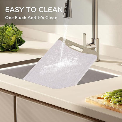 Cutting Board for Kitchen, Wheat Straw Fiber Cutting Board, Dish Washer Safe - Image 5