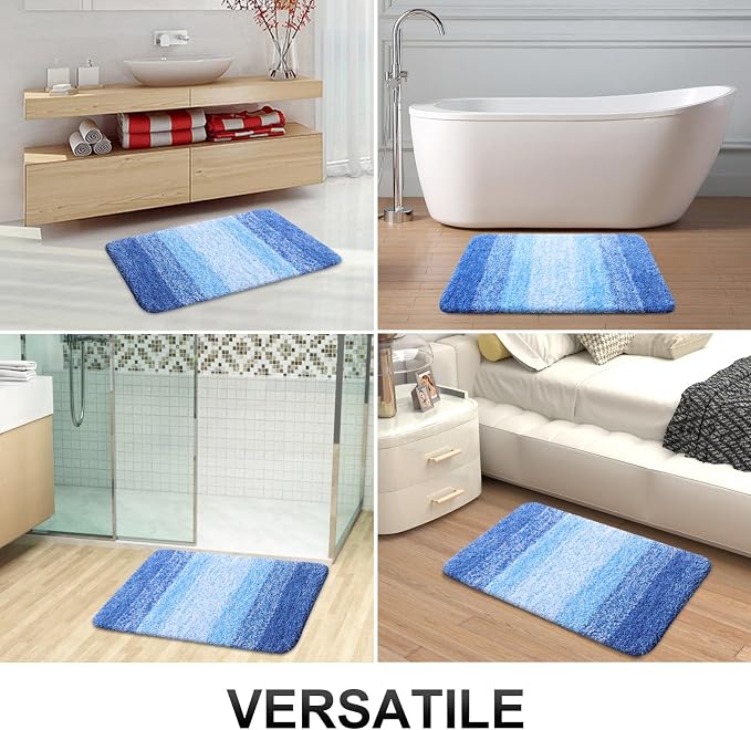 OLANLY Bathroom Runner Rugs Mat 44x24, Extra Soft Absorbent Microfiber Bath Rugs - Image 6