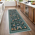 ROYHOME Mushroom Insect Rug 2x6 Runners by ROYHOME