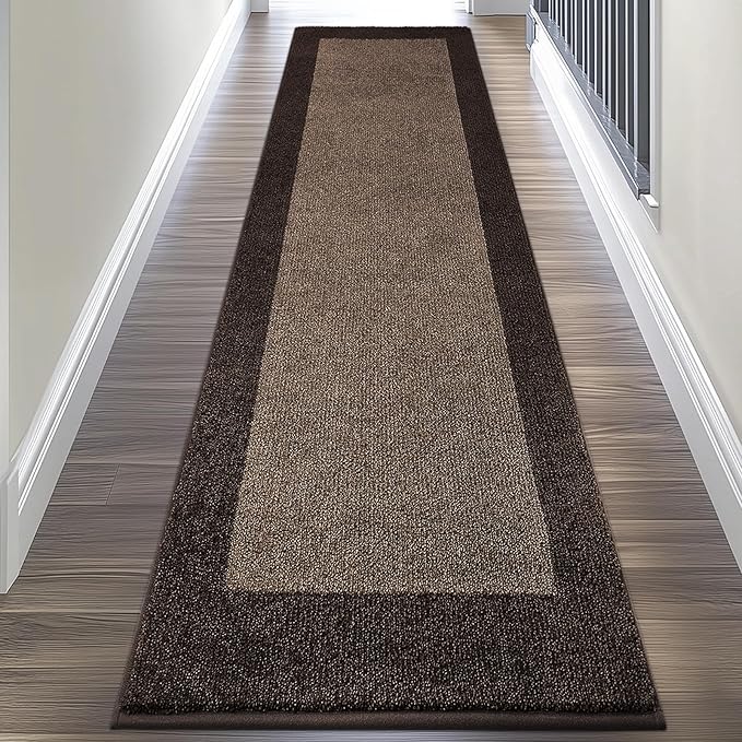 Machine Washable Kitchen Rug 24" x 96", Non Slip Kitchen Mat by Unknown