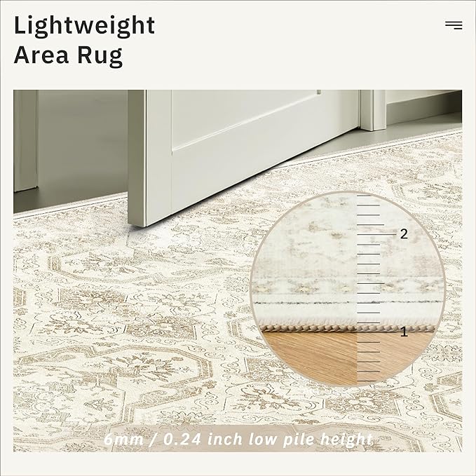 Soalmost 3x5 Rug, Small Area Rug - Image 7