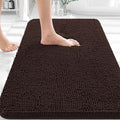 OLANLY Bathroom Rugs 30x20, Extra Soft Absorbent Chenille Bath Rugs, Rubber by OLANLY