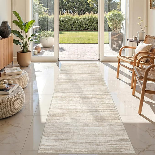 2x7 Runner Rug Non Slip, Thin Entryway Washable Rug by Restydon