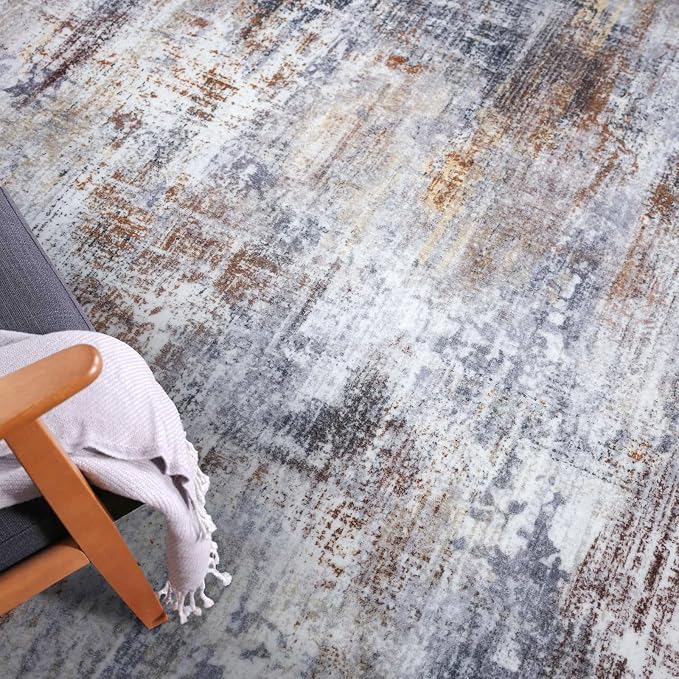 IOHOUZE Abstract Area Rug 3x4 Ft Washable Rugs - Image 7