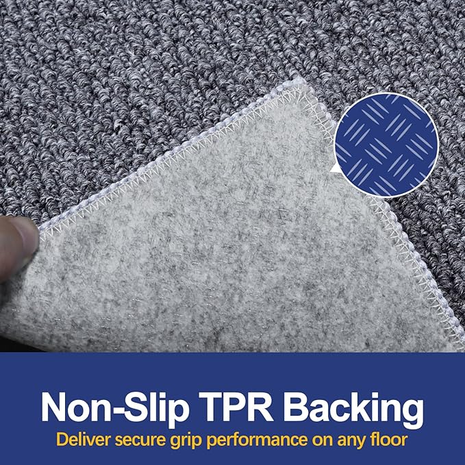 Dirt Trapping Door Mat 36x60, 3D Scarping Surface Doormat - Image 4
