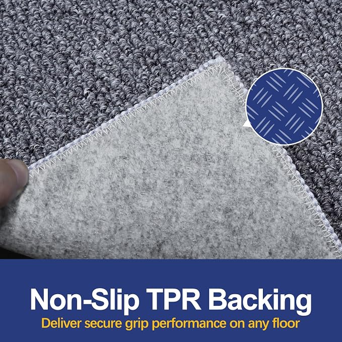 Dirt Trapping Door Mat 32x48, 3D Scarping Surface Doormat - Image 4