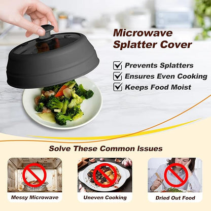 Microwave Splatter cover, Glass Microwave Cover - Image 3