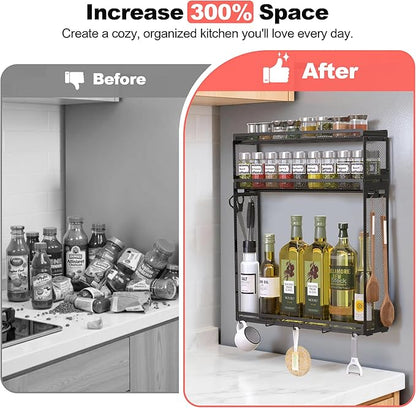 Docnest 3 Tier Magnetic Spice Rack - Image 3