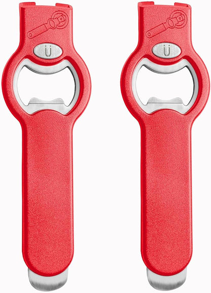 2-in-1 Magnetic Soda Can & Beer Bottle Opener-Dual Magnets by Unknown