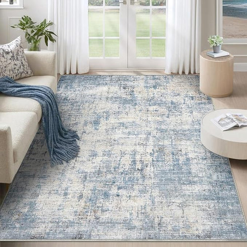 6x9 Area Rugs Washable Living Room Rug-No Slip Soft Carpets Modern Abstract by Unknown
