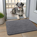 Smiry Dog Door Mat for Muddy Paws 24x16, Absorbent Dirt Trapper, Non-Slip by Smiry
