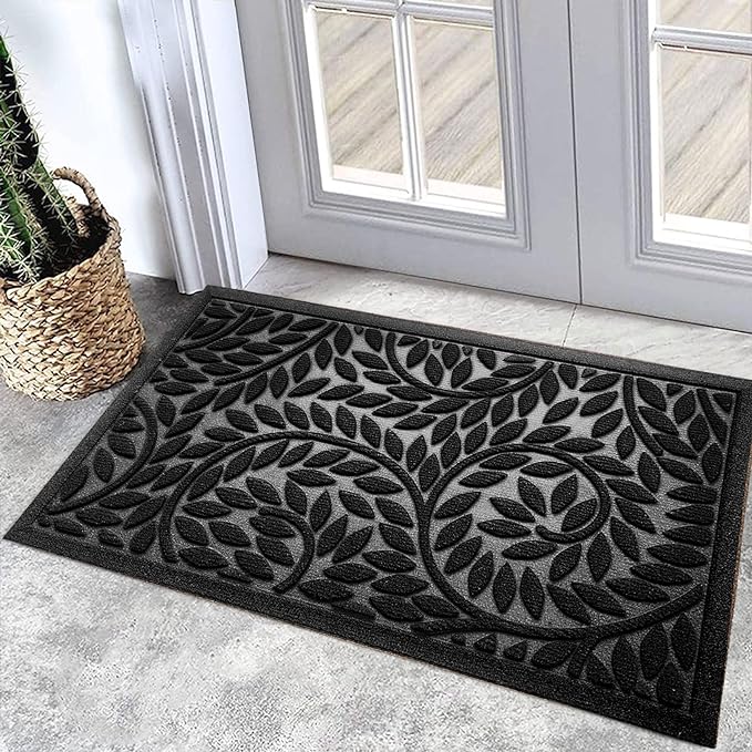 Bulijojo Front Door Mat Entrance, Durable Heavy Duty Welcome Mat, Thick by ShowYourStyle