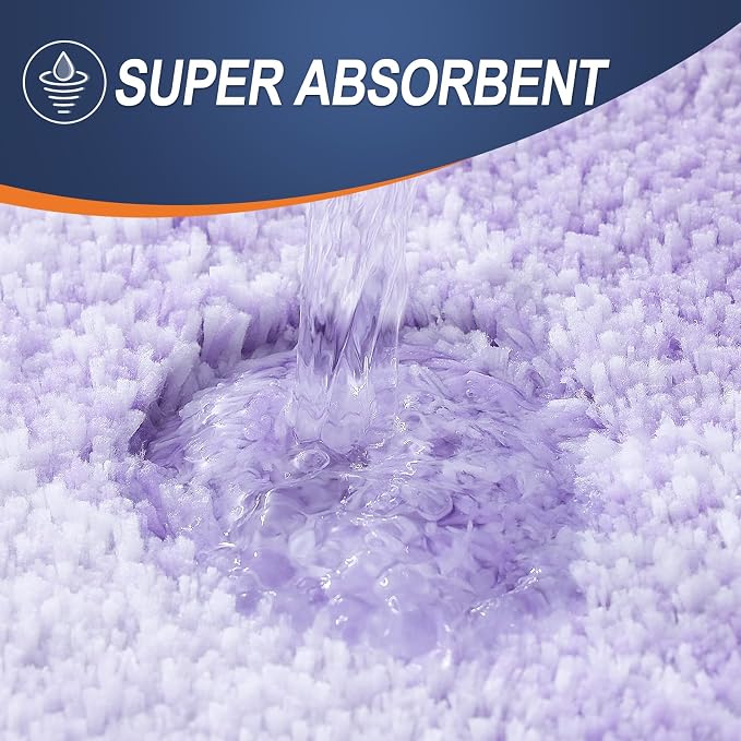 OLANLY Large Bathroom Rugs Mat 44x32, Extra Soft Absorbent Microfiber Bath Rug - Image 4