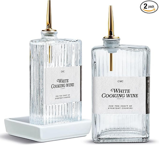 COOK WITH COLOR Olive Oil Dispenser Bottle by CookwithColor