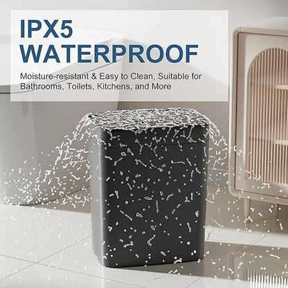 Vanpopubs 2 Pack 2.7 Gal Bathroom Trash Can - Image 5