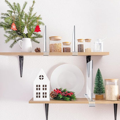 Acrylic Shelf Dividers, Closet Shelf Separators - Image 2