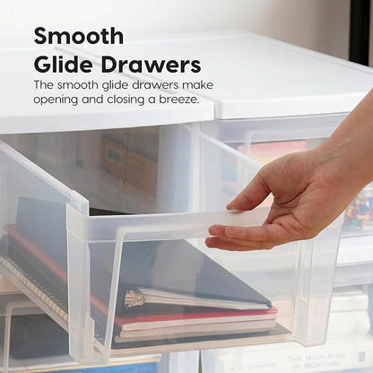IRIS USA Plastic Drawer Storage Organizer, - Image 5