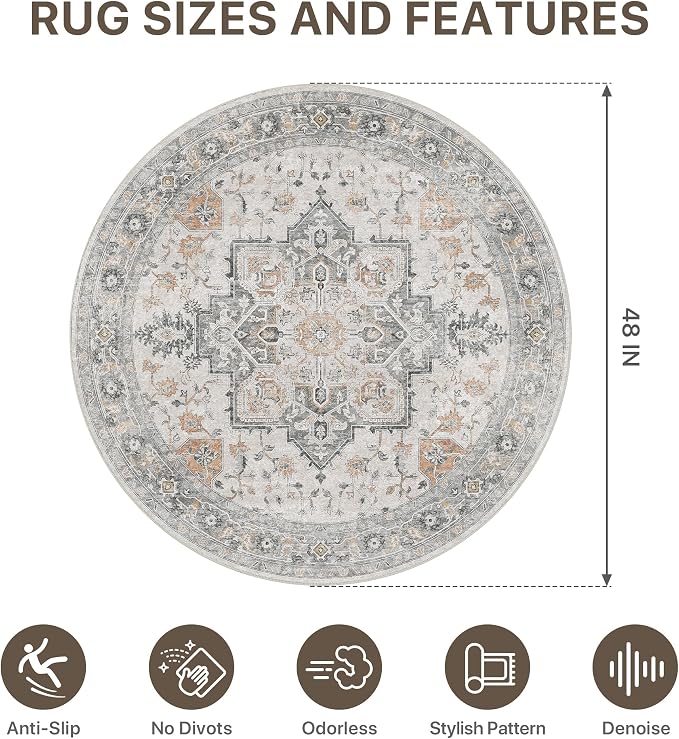 Office Chair Mat for Hardwood Tile Floor, Under Desk Carpet Protector for - Image 9