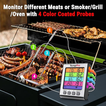 TempPro TP17H Digital Meat Thermometer - Image 2