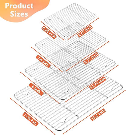 P&P CHEF Baking Cooling Rack Set - Image 2