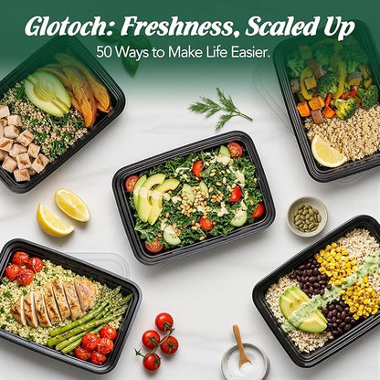 Glotoch Meal Prep Containers 32oz 50 Pack - Image 4