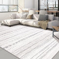 Nakagishi 8x11 Area Rugs Living Room: Washable Boho Large Neutral Soft by NakagishiAreaRug