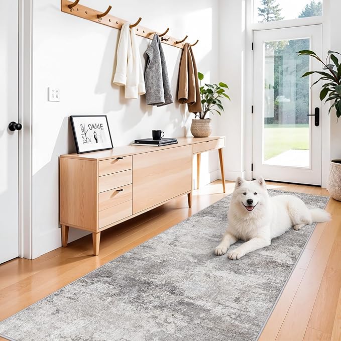 3x10 Extra Long Runner Rug Non-Slip Washable by BYYVOORugsforYourHome