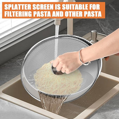 2-Pack Splatter Screens for Frying Pan - Image 5