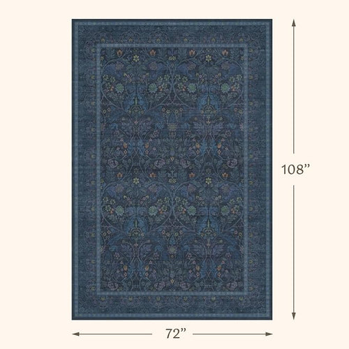 6x9 Rugs for Living Room Non Slip, Low Pile Soft Soft Rugs for Bedroom - Image 2
