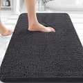 OLANLY Bathroom Rugs 35x24, Extra Soft Absorbent Chenille Bath Rugs, Rubber by OLANLY
