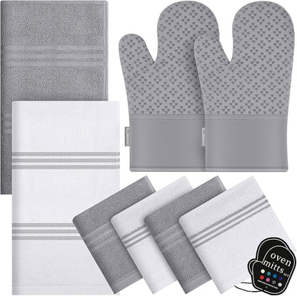 Dish Towels and Dishcloths by QEVOOON