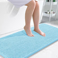 OLANLY Large Bathroom Rugs 45x27, Extra Soft Absorbent Chenille Bath Rugs by OLANLY