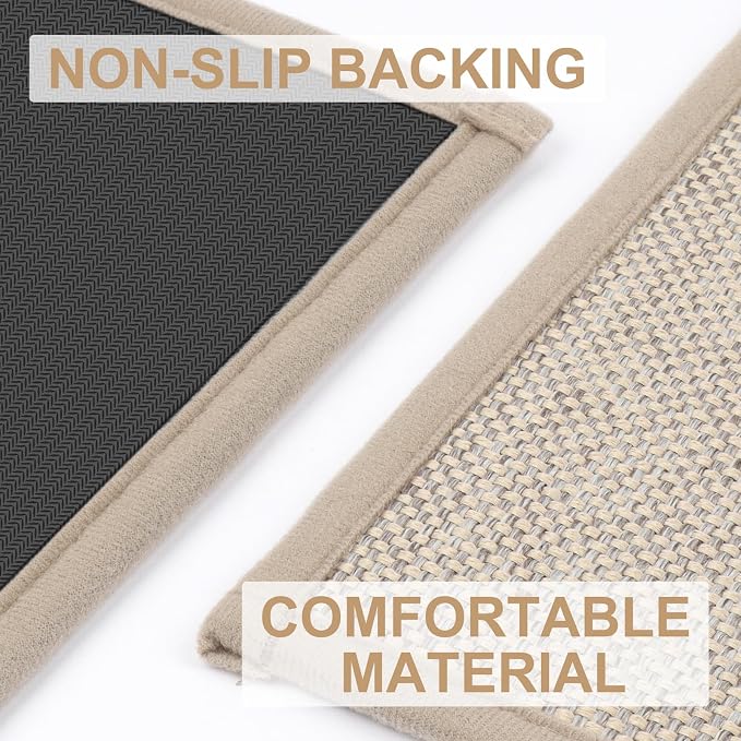 LEKEEPGO Door Mat 32"x47", Non Slip Door Mat Indoor Entrance, Rubber Backing - Image 3