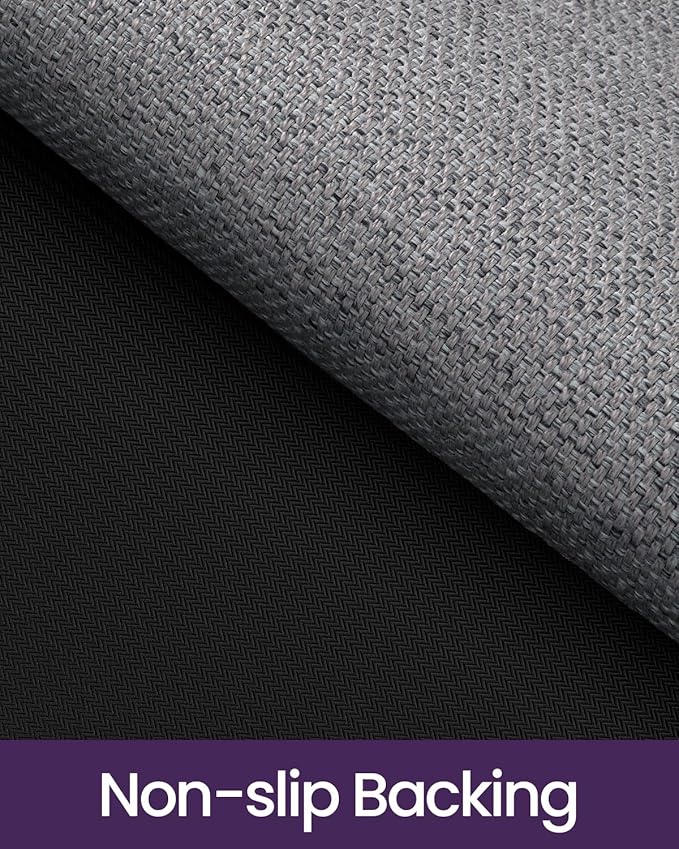 DEXI Ultra Thin Door Mat Indoor Entrance 35x56, Non Slip Rubber Backed Entryway - Image 6